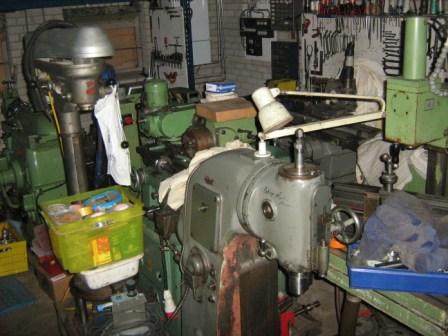 machine shop in progress